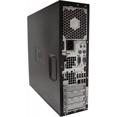  Amazon Renewed HP Compaq 6200 Pro PC Desktop Computer, Intel i5-2400 3.1GHz, 8GB RAM, 500GB HDD, Windows 10 Pro, Dual 17 LCDs, Wireless Keyboard & Mouse, New 16GB USB Flash Drive, USB WiFi & Blue