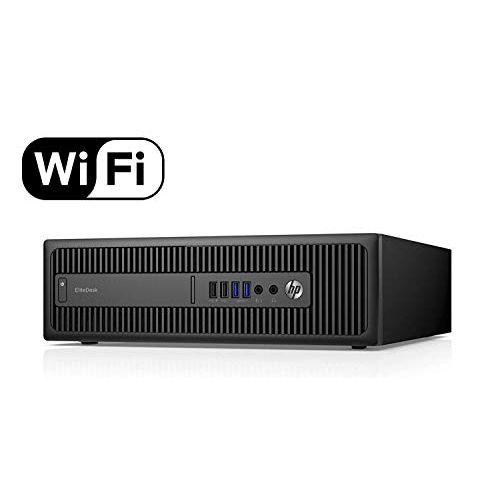  Amazon Renewed HP EliteDesk 800 G1 SFF High Performance Business Desktop Computer, Intel Quad Core i5-4590 up to 3.7GHz, 8GB RAM, 2TB HDD, 256GB SSD (boot), DVD, WiFi, Windows 10 Professional (Re