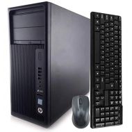 Amazon Renewed HP Z240 Tower Computer Workstation PC, Intel Core i5 6600 3.3GHz Processor, 16GB DDR4 Ram, 256GB NVMe SSD, 3TB Hard Drive, Wireless Keyboard & Mouse, WiFi Bluetooth, Windows 10 Pro