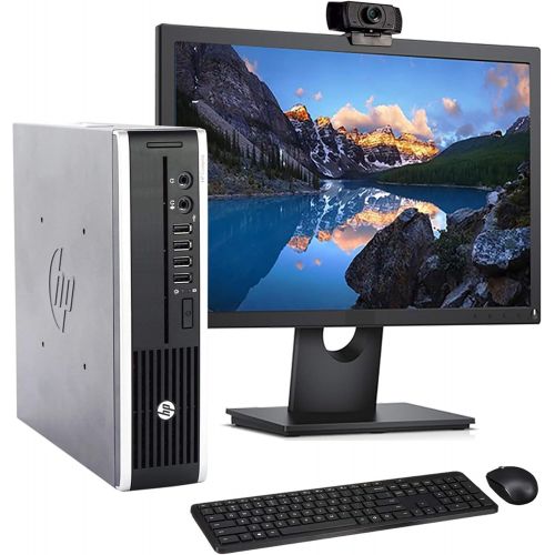  Amazon Renewed HP 8200 USFF Computer Desktop PC, Intel Core i5 3.1GHz Processor, 8GB Ram, 320GB Hard Drive, WiFi Bluetooth, 1080p Webcam, Wireless Keyboard & Mouse, 24 Inch Monitor, Windows 10 (R