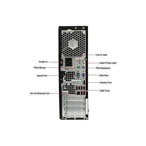  Amazon Renewed HP Elite 8200 Small Form Factor High Performance Flagship Business Desktop (Intel i3-2100 up to 3.1 GHz Processor, 8GB RAM, 1TB HDD + 120GB SSD, DVD, Windows 10 Professional) (Rene