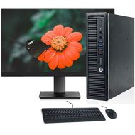 Amazon Renewed HP 800 G1 Ultra Small USFF PC Desktop Computer, Intel Core i5 3.2GHz Processor, 8GB Ram, 120GB SSD, 500GB Hard Drive,WiFi & Bluetooth, New 19 Inch Monitor, Windows 10 Pro (Renewed)