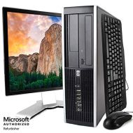 Amazon Renewed HP Elite Desktop PC Package, Intel Core 2 Duo Processor, 8GB RAM, 250GB Hard Drive, DVD, Keyboard & Mouse, Wi-Fi, Windows 10, 17 LCD Monitor (Renewed)