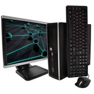 Amazon Renewed HP Elite Desktop Computer, Intel Core i5 3.1 GHz, 8 GB RAM, 500 GB HDD, Keyboard & Mouse, Wi-Fi, 17in LCD Monitor, DVD-RW, Windows 10, (Renewed)