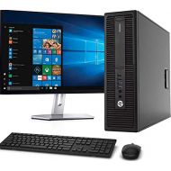 Amazon Renewed HP 800 G2 SFF Computer Desktop PC, Intel Core i5-6500 3.2GHz Processor, 16GB Ram, 256GB M.2 SSD, Wireless Keyboard & Mouse, WiFi Bluetooth, HP 23.8-inch LCD Monitor, Windows 10 Pro