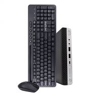 Amazon Renewed HP EliteDesk 800G3 Mini Form Factor Desktop Computer, Intel Quad Core i5, 8GB RAM, 240GB SSD, Windows 10 Pro, Wireless Keyboard/Mouse, WiFi (Renewed)