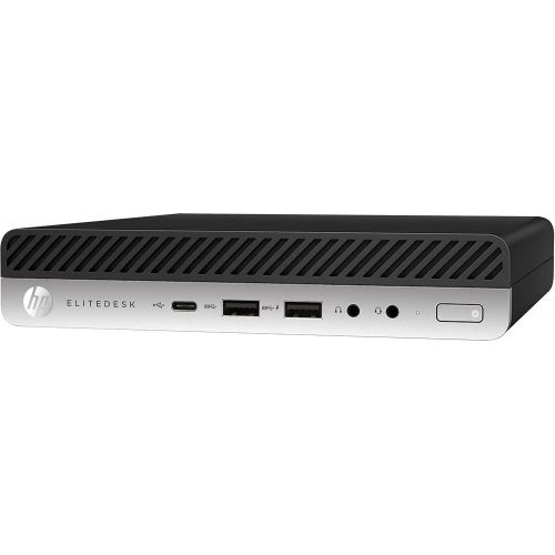  Amazon Renewed HP EliteDesk 800G3 Mini Form Factor Desktop Computer, Intel Quad Core i5, 8GB RAM, 240GB SSD, Windows 10 Pro, Wireless Keyboard/Mouse, WiFi (Renewed)