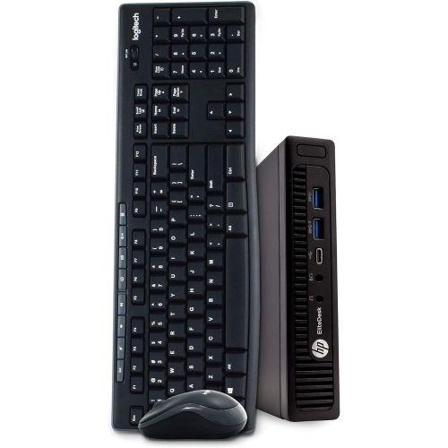  Amazon Renewed HP EliteDesk 800 G2 Desktop Mini Business PC Computer, Intel Quad Core i5-6500T, 16GB RAM, 1TB SSD, Windows 10 Pro, 16GB Flash Drive, Wireless Keyboard & Mouse, WiFi (Renewed)