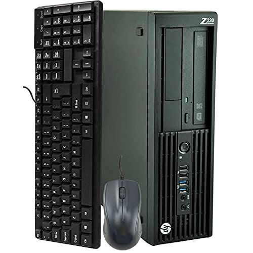  Amazon Renewed HP Small Form Computer Tower PC, Intel Core i7 3.4GHz Processor, 8GB Ram, 128GB M.2 SSD, 1TB HDD, WiFi Bluetooth, HDMI, NVIDIA GeForce GT 1030 2GB DDR5, Windows 10 (Renewed)