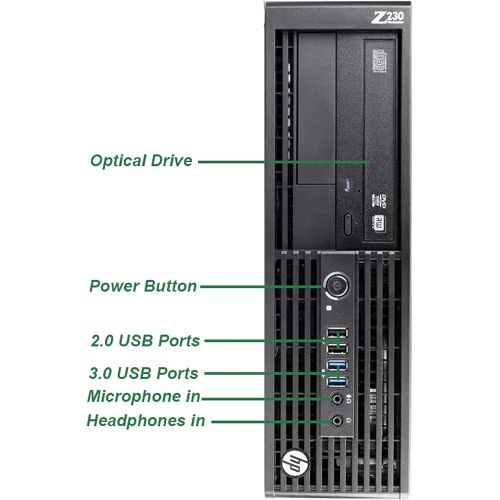  Amazon Renewed HP Small Form Computer Tower PC, Intel Core i7 3.4GHz Processor, 8GB Ram, 128GB M.2 SSD, 1TB HDD, WiFi Bluetooth, HDMI, NVIDIA GeForce GT 1030 2GB DDR5, Windows 10 (Renewed)