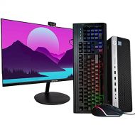 Amazon Renewed HP 600G3 Desktop Computer, Intel Core i5 Quad Core, 8GB RAM, 512GB Solid State Drive, DVD, Wi-Fi, Windows 10 Professional, New 24 Inch Monitor (Renewed)