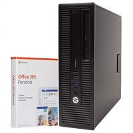 Amazon Renewed HP ProDesk 600 G1 SFF Small Form Desktop Computer PC, Intel Quad Core i5 3.2GHz, 8GB RAM, 500GB HDD, Microsoft Windows 10 Pro, Microsoft Office 365 Personal, DVD, Keyboard, Mouse,