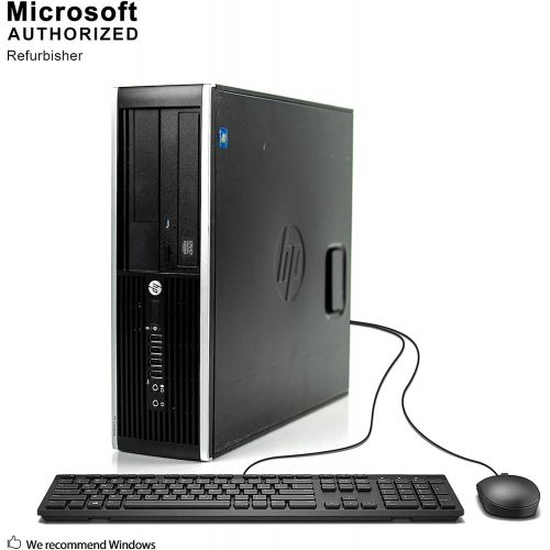  Amazon Renewed (Renewed) HP Elite PC Desktop Computer Package - Intel Quad Core i5 3.1GHz, 8GB RAM, 500GB, 19inch LCD Monitor, Keyboard, Mouse, DVD, WiFi Adapter, Windows 10 Professional