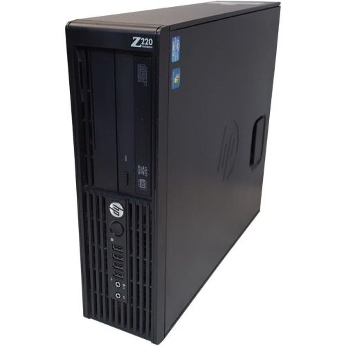  Amazon Renewed HP Z220 SFF Workstation Desktop PC - Intel Core i7-3770 3.4GHz, 8GB, 256GB SSD, Windows 10 Professional (Renewed)