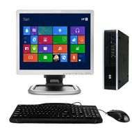 Amazon Renewed HP Elite 8000 USFF Windows 10 Desktop Computer C2D 3.0 PC 4GB 160GB DVD ROM WiFi 17 Inch LCD Monitor - Keyboard - Mouse (Renewed)