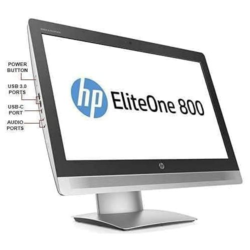  Amazon Renewed HP EliteOne 800 G2 Non Touch 23 FHD All in One PC - Intel Core i5-6500 3.2GHz 16GB 500GB HDD Webcam WiFi Windows 10 Pro NO CDROM (Renewed)