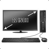 Amazon Renewed HP Elite Desktop Computer, Intel Core 2 Duo 2.9 GHz, 8 GB RAM, 500 GB HDD, Keyboard & Mouse, Wi-Fi, 22 in LCD Monitor (Brands Vary), DVD, Windows 10, (Renewed)