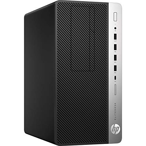  Amazon Renewed HP EliteDesk 705 G4 MT Home and Business Desktop Black (AMD A6-9500 2-Core, 4GB RAM, 500GB HDD, AMD Radeon, 4xUSB 3.1, 3 Display Port (DP),) (Renewed)