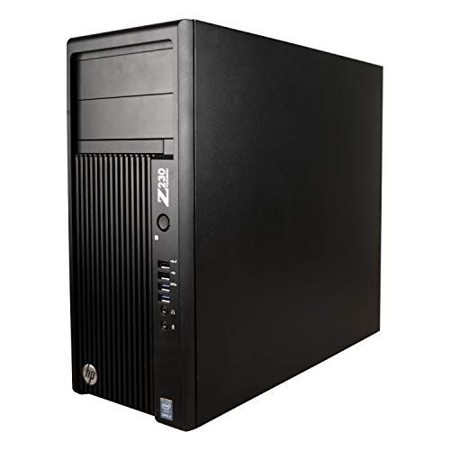  Amazon Renewed 2018 HP Z230 Business Workstation Tower Desktop Computer, Intel Quad-Core i7-4770 up to 3.9GHz, 8GB DDR3 RAM, 256GB SSD, DVDRW, Windows 10 Pro (Renewed)