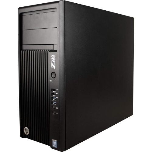  Amazon Renewed 2018 HP Z230 Business Workstation Tower Desktop Computer, Intel Quad-Core i7-4770 up to 3.9GHz, 8GB DDR3 RAM, 256GB SSD, DVDRW, Windows 10 Pro (Renewed)