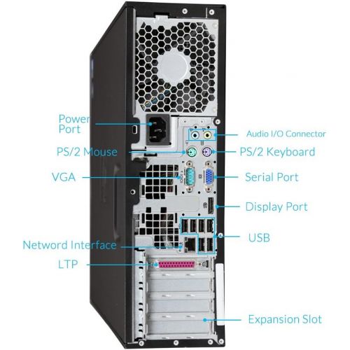  Amazon Renewed HP Desktop Computer 6000 SFF Intel Pentium E6300 2.8GHz 4GB DDR3 Ram 250GB Hard Drive DVD Windows 10 Pro (Renewed)