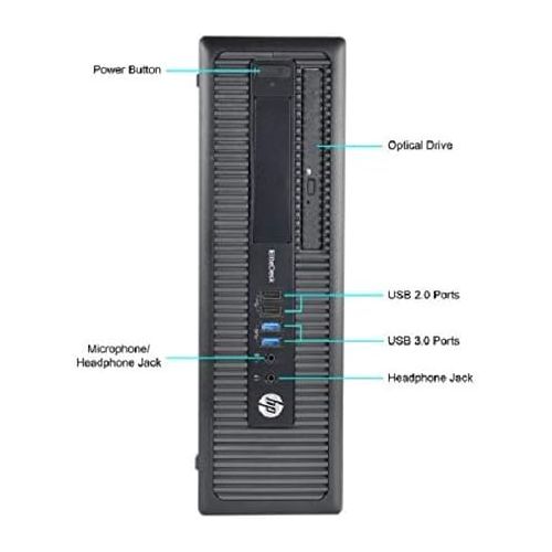  Amazon Renewed HP EliteDesk 800 G1 SFF Business High Performance Desktop Computer PC (Intel Core i5 4570 3.2G, 16GB RAM DDR3, 2TB HDD, DVD-ROM, HDMI, Windows 10 Pro) (Renewed) (16GB 2TB HDMI)