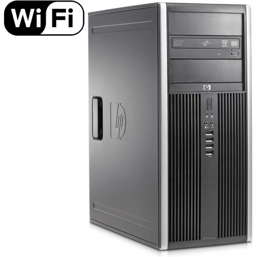  Amazon Renewed HP Elite 8300 Premium High Performance Business MiniTower Desktop PC, Intel Quad-Core i5-3470 up to 3.6GHz, 8GB DDR3, 120GB SSD + 500GB HDD, DVD, WIFI, Windows 10 Professional (Ren