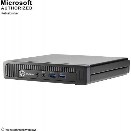  Amazon Renewed HP 600 G1 Micro Computer Mini Tower PC (Intel Quad Core i3-4160T, 8GB DDR3 Ram, 256GB Solid State SSD, WIFI, VGA, USB 3.0) Win 10 Pro (Renewed)