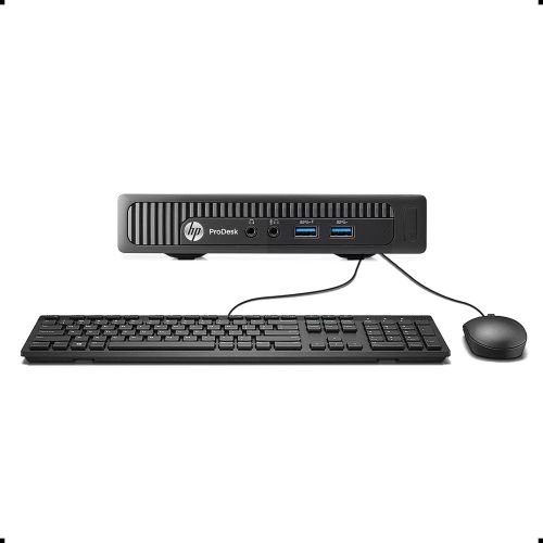  Amazon Renewed HP 600 G1 Micro Computer Mini Tower PC (Intel Quad Core i3-4160T, 8GB DDR3 Ram, 256GB Solid State SSD, WIFI, VGA, USB 3.0) Win 10 Pro (Renewed)