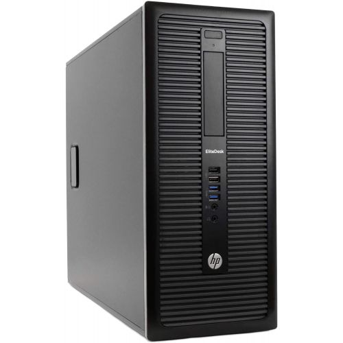  Amazon Renewed HP EliteDesk 800 G1-T, Intel Core i7-4790 3.6GHz, 16GB RAM, 250GB Solid State Drive, DVD, Windows 10 Pro 64Bit (Renewed)