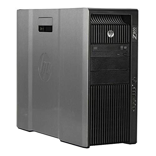  Amazon Renewed HP Z800 Workstation (Intel QUAD CORE Xeon 3.33GHz Processor, 1TB SSD, 4Tb HDD, 48GB RAM, USB 3.0, Windows 10 Pro OS) Black (Renewed)