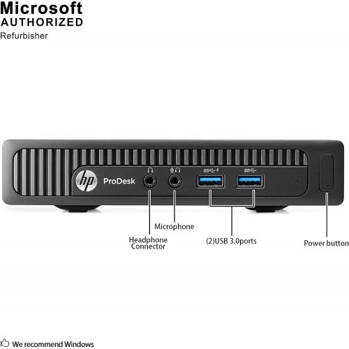  Amazon Renewed HP ProDesk 600 G1 Mini Business Desktop PC, Intel Core Quad i5 4590T up to 3.0GHz, 8GB DDR3, 500GB, WiFi, BT, VGA, DP, Windows 10 64 Bit-Multi-Language Supports English/Spanish/Fre