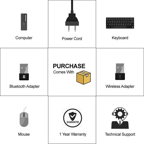  Amazon Renewed HP ProDesk 600 G1 Mini Business Desktop PC, Intel Core Quad i5 4590T up to 3.0GHz, 8GB DDR3, 500GB, WiFi, BT, VGA, DP, Windows 10 64 Bit-Multi-Language Supports English/Spanish/Fre