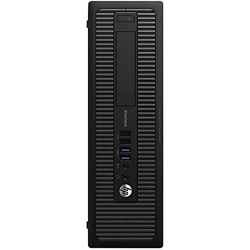  Amazon Renewed HP EliteDesk 800 G1 SFF Gaming Desktop, Intel Core i5-4570, 16GB DDR3 RAM, 256GB SSD & 2TB HDD, USB 3.0, NVIDIA Geforce GT 1030 2GB, HDMI, Display Port, WiFi BT 4.0 - Windows 10 Ho