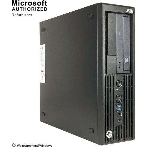  Amazon Renewed HP Workstation Z230 Small Form Factor PC, Intel Quad Core i7-4790 up to 4.0GHz, 16G DDR3, 240G SSD 1T, WiFi, BT 4.0, DVD, Windows 10 64 Bit-Multi-Language Supports English/Spanish/