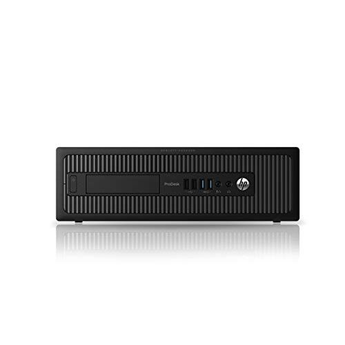  Amazon Renewed HP ProDesk 600 G1 SFF Dual SSDs Slim Desktop Computer (Intel i5-4430 up to 3.20 GHz/16GB RAM/120GB SSD+240GB SSD+2TB HDD/1GB Dedicated Graphics Card/WiFi & Bluetooth/Windows 10 pro