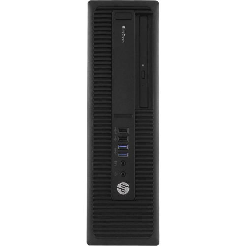  Amazon Renewed HP EliteDesk 800G2 Desktop Computer PC, Intel Quad-Core i5, 500GB HDD Storage, 8GB DDR4 RAM, Windows 10 Pro, DVD, WiFi, New 24in Monitor, Wireless Keyboard and Mouse (Renewed)