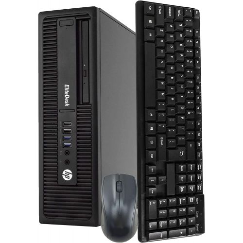  Amazon Renewed HP 800 G1 SFF Computer Desktop PC, Intel Core i7 3.4GHz Processor, 16GB Ram, 512GB M.2 SSD,Wireless Keyboard & Mouse, WiFi Bluetooth, Microsoft Office 365, Windows 10 Professional