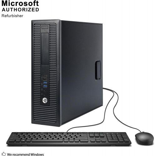  Amazon Renewed HP ProDesk 600 G2 Small Form Factor PC, Intel Quad Core i5-6500 up to 3.6GHz, 16G DDR4, 512G SSD, VGA, DP, Win 10 Pro 64-Multi-Language Support English/Spanish/French(Renewed)