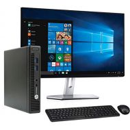 Amazon Renewed HP EliteDesk 800 G1 Tiny Computer Micro Tower PC, Intel Core i5 Processor, 16GB Ram, 250GB SSD,Wireless Keyboard & Mouse, WiFi Bluetooth, 22 FHD LED Monitor, Win 10 Pro (Renewed)