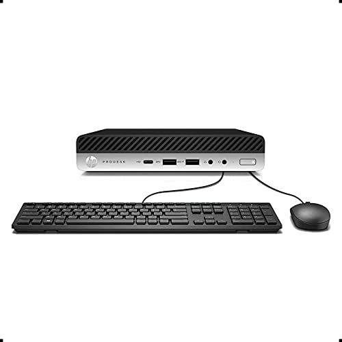  Amazon Renewed HP ProDesk 600 G3 Mini PC Desktop Intel Core i5-6500T (Quad Core) 16GB RAM 256GB PCIe Solid State Drive USB-C Windows 10 Professional (Renewed)