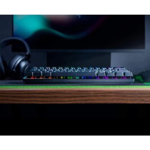  Amazon Renewed (Renewed) Razer Huntsman Mini 60% Gaming Keyboard: Clicky Optical Switches RZ-03-03390100 - Black