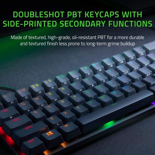  Amazon Renewed Razer Huntsman Mini Clicky Optical Switch Gaming Keyboard with RGB Chroma Backlighting (Renewed)