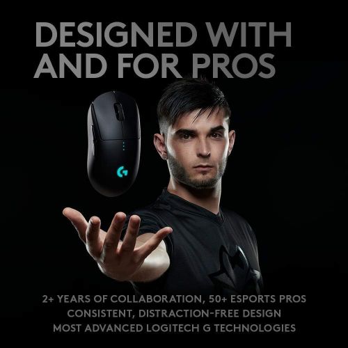  Amazon Renewed logitech G Pro Wireless Gaming Mouse with Esports Grade Performance (Renewed)