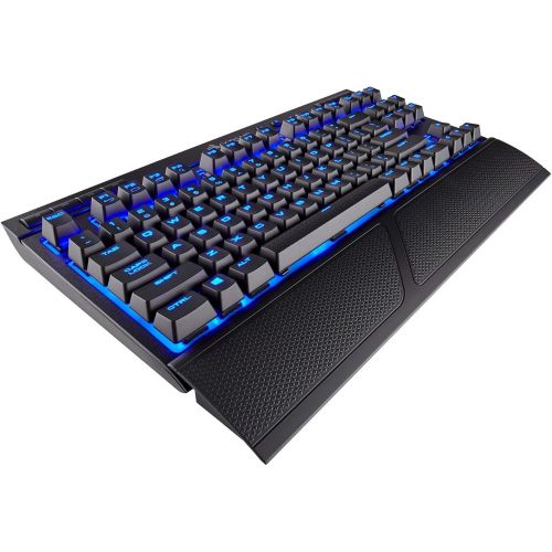  Amazon Renewed CORSAIR K63 Wireless Mechanical Gaming Keyboard, Backlit Blue Led, Cherry MX Red - Quiet & Linear (Renewed)