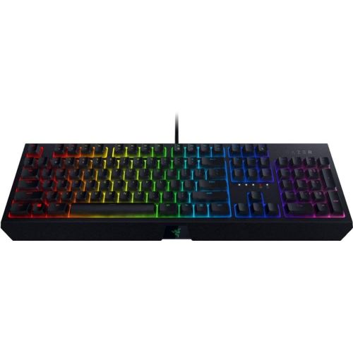  Amazon Renewed Razer BlackWidow Wired Gaming Mechanical Green Switch Keyboard with Chroma RGB Lighting (Renewed)