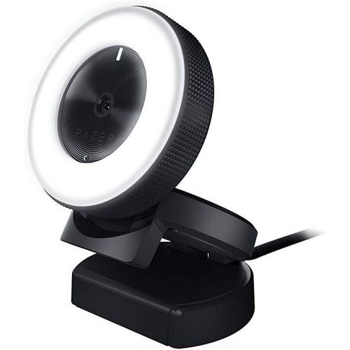  Amazon Renewed Razer Kiyo: Full HD 1080p 30FPS / 720p 60FPS - Built in Adjustable Ring Light - Advanced Autofocus Feature - Streaming Web Camera (Renewed)