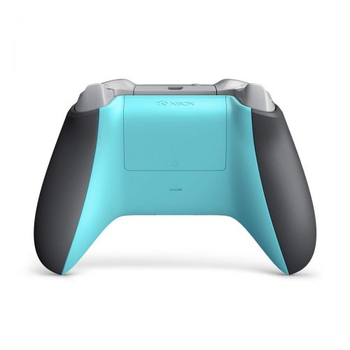  Amazon Renewed Microsoft - Wireless Controller for Xbox One and Win 10 - Gray/Blue - WL3-00105 (Renewed)