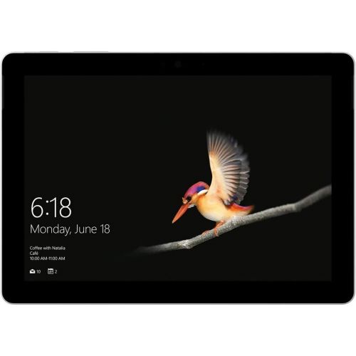  Amazon Renewed Microsoft Surface Go KGF-00001 10 256GB WiFi + 4G LTE X2 1.6GHz, Silver (Renewed)