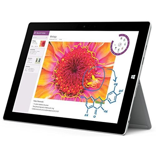  Amazon Renewed Microsoft Surface Pro 3 Tablet (12-Inch, 128 GB, Intel Core i3, Windows 10) (Renewed)